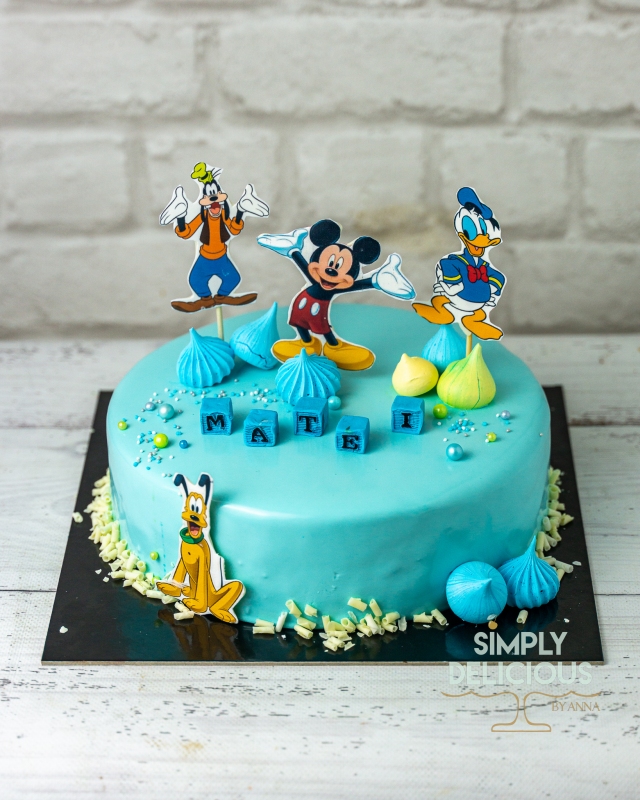 2021-06-13-Torturi-DSC03529-albastru-disney-donald-glazura-goofy-mickey-pluto-vafa